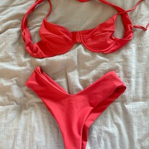 Red Skatie Bikini size S